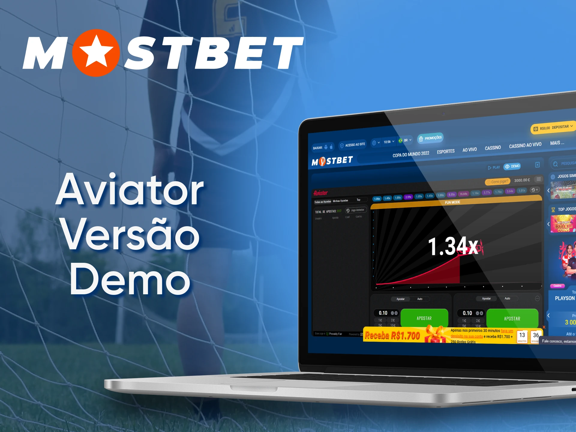 На Mostbet вы можете попробовать демо-версию Aviator.