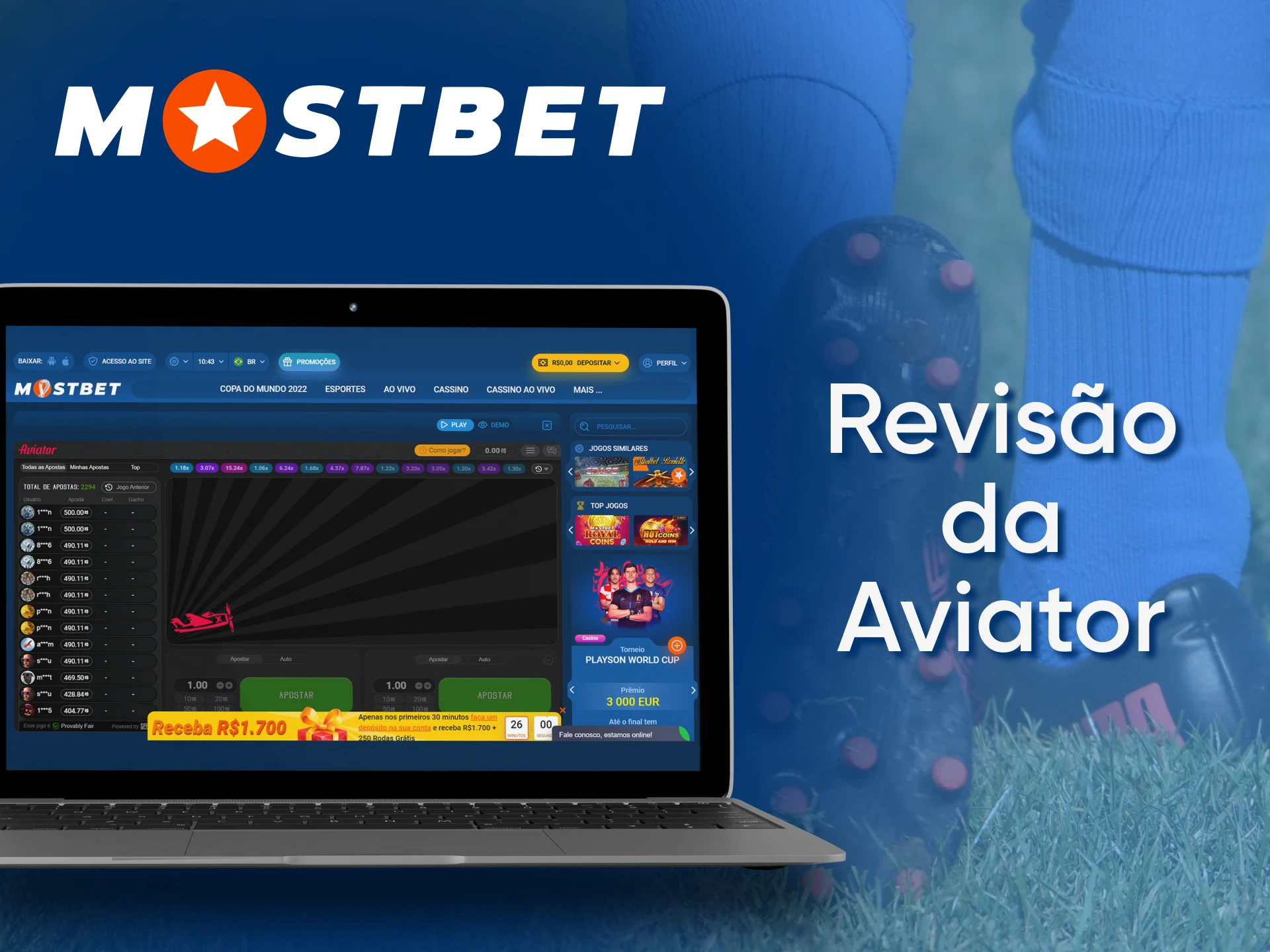 Aviator - это популярная игра для ставок, которую вы также можете найти на Mostbet.